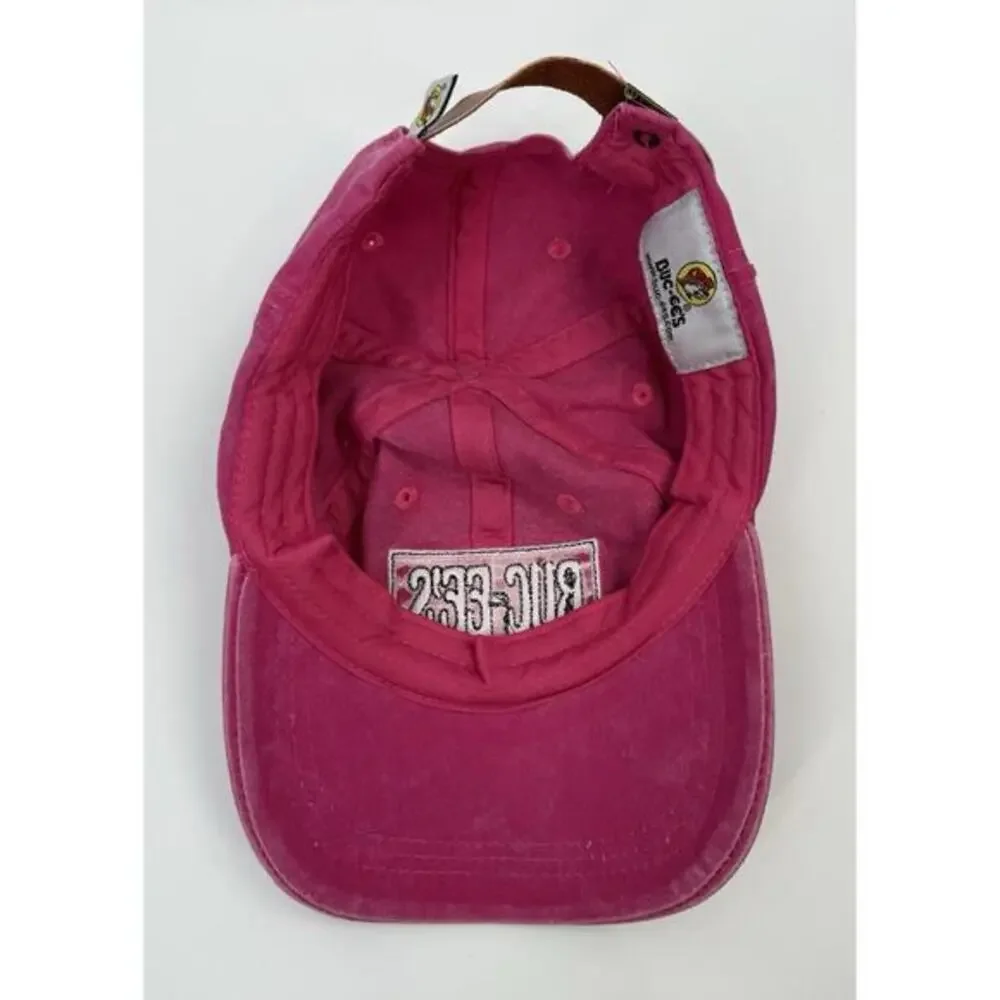 Buc-ee's Logo Pink Womens Adjustable Hat Cap Bucky Buc-ee Beaver Gas‎ Station